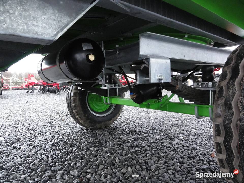 Przyczepa Dwuosiowa 4T6T8T Wywrot 3 Strony nieuszkodzony Kraków