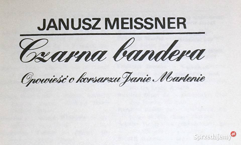 Czarna bandera Janusz Meissner Chełm