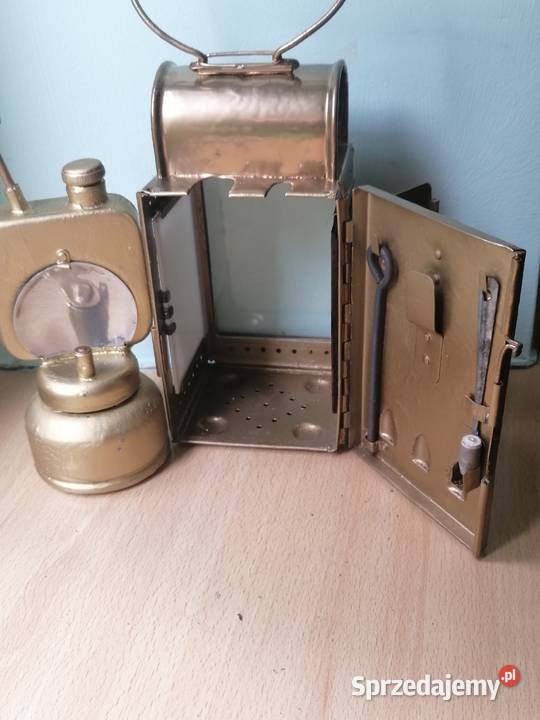 Stara lampa karbidowa Antykwariat Kraków sprzedam