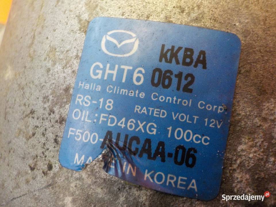 MAZDA 6 GJ CX5 22 D SKYACTIV 16r sprezarka Suków