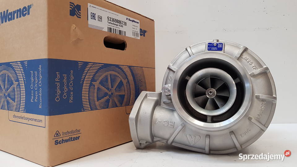 Nowa turbosprężarka BorgWarner 53369886728 Siedlce