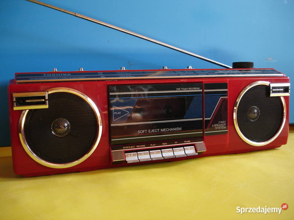 Radiomagnetofon TOSHIBA RT8016 Pozostałe Zielona Góra