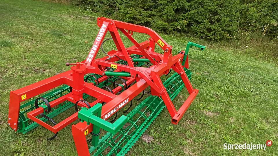Agregat uprawowo siewny AgroMasz 3m hydropak