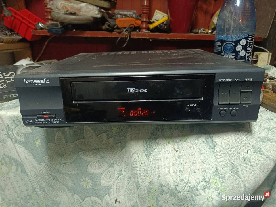 Magnetowid VHS hanseatic VCR250 Chojnów