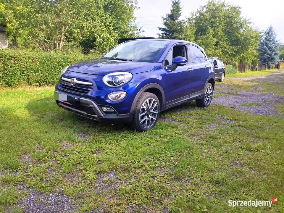 Fiat 500X bogata brązowe skóry Sosnowiec