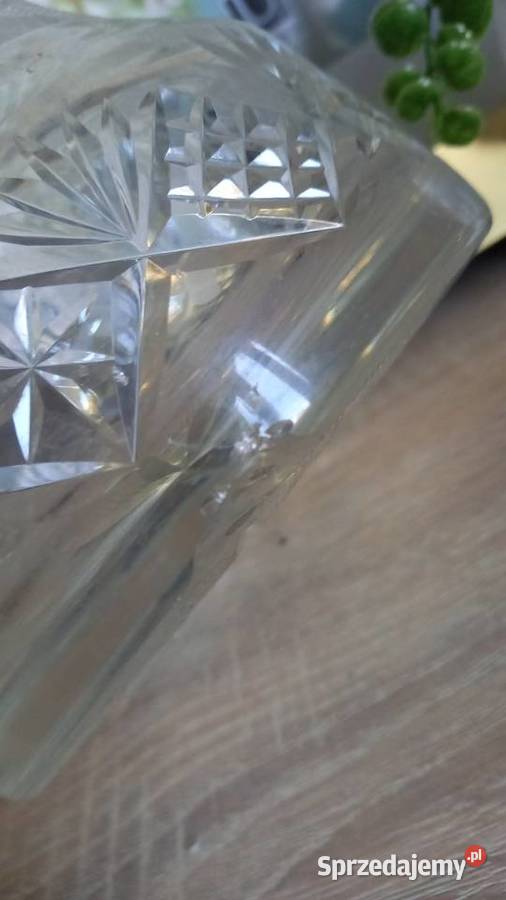 Żardiniera wazon pucharek szkło prl ząbkowice Tychy