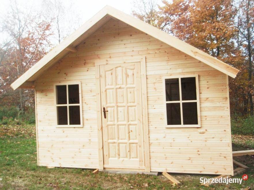Domek drewniany 4x3 Domek narzędziowy domek Sierakowice