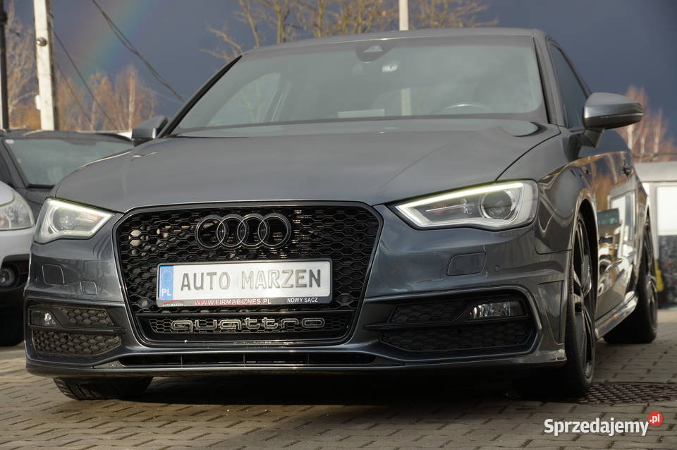 Audi A3 20 TDI CR 184 4x4 SLine Automat Navi BO reflektory ksenonowe A3 Nowy Sącz sprzedam