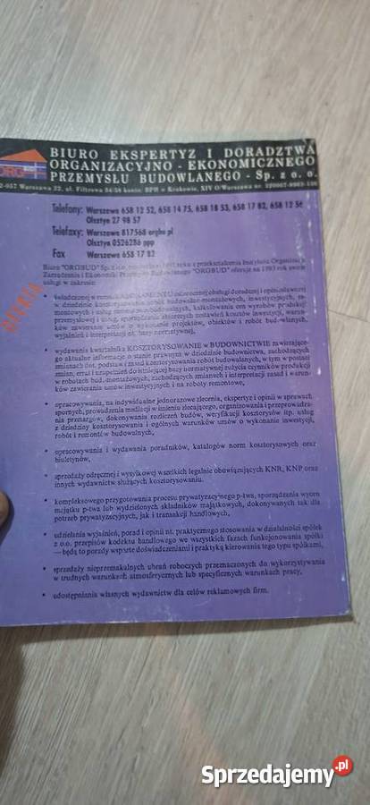 Unikat Poradnik Co w zamian OWRI Jerzy Orłowski Antykwariat wielkopolskie Swarzędz