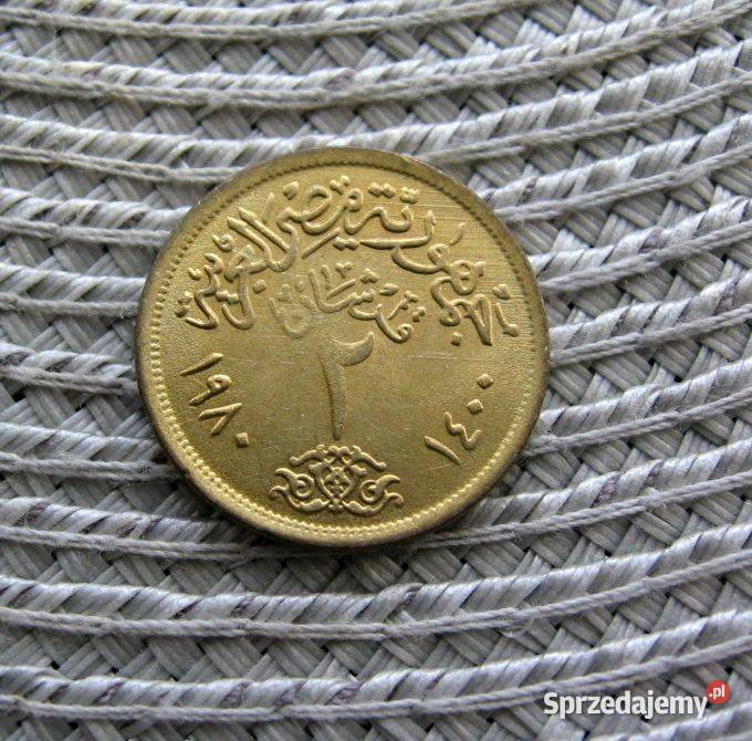 Egipt 2 Piastry 1980r Kalisz