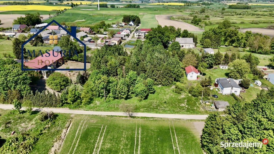 Działka budowlana jeziora Trupel
