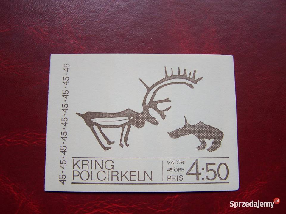 Szwecja 1970 MNH Karnet Turystyka Arktyczna Tychy