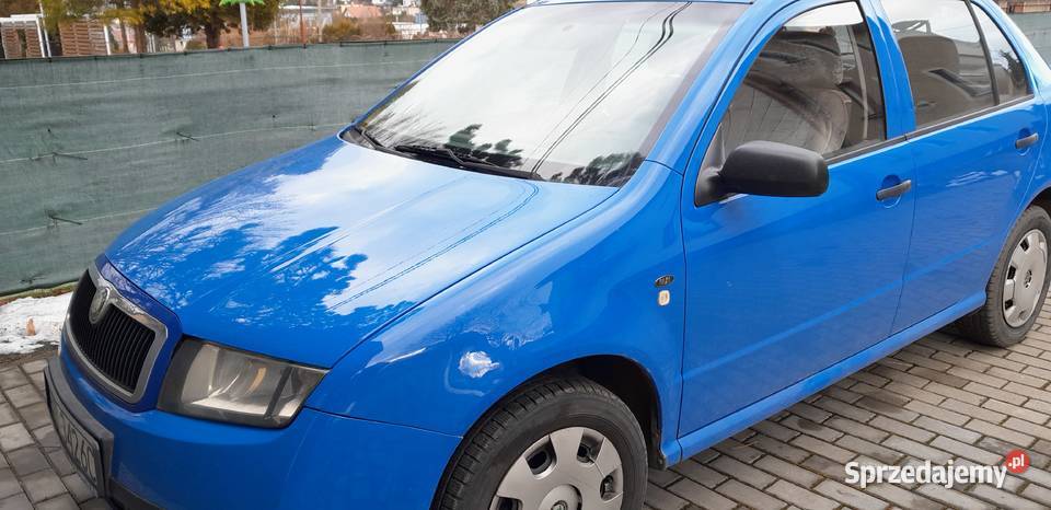 Skoda Fabia 2004 bez udogodnień i bez rdzy