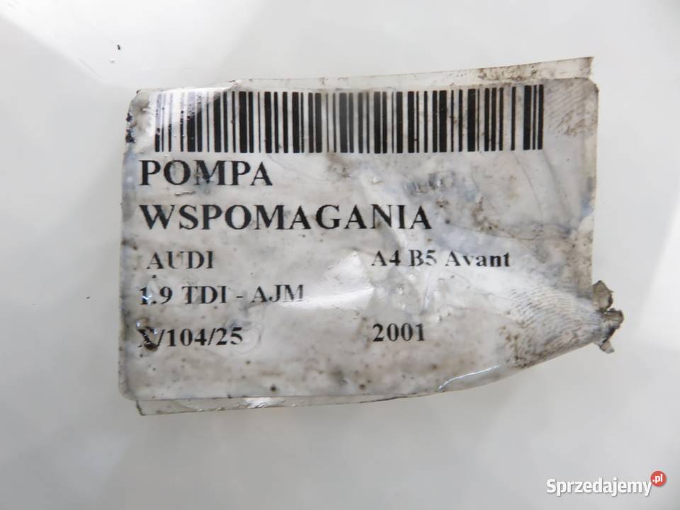 POMPA WSPOMAGANIA AUDI A4 B5 19 TDI 8D0145177Q