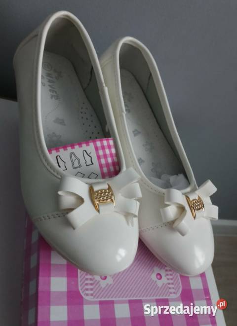 Baleriny białe rozmiar 33 86 Opole Lubelskie