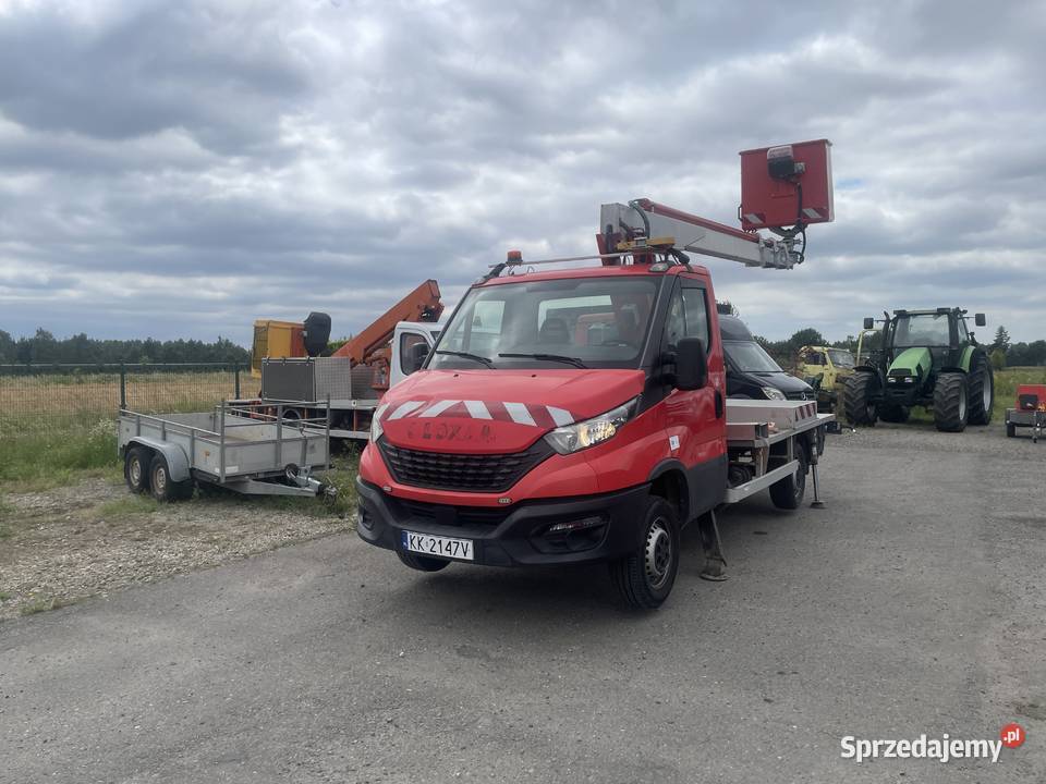 Iveco Podnośnik Koszowy Multitel 16 metrow Rok produkcji 2021 Iveco lubelskie Lubartów