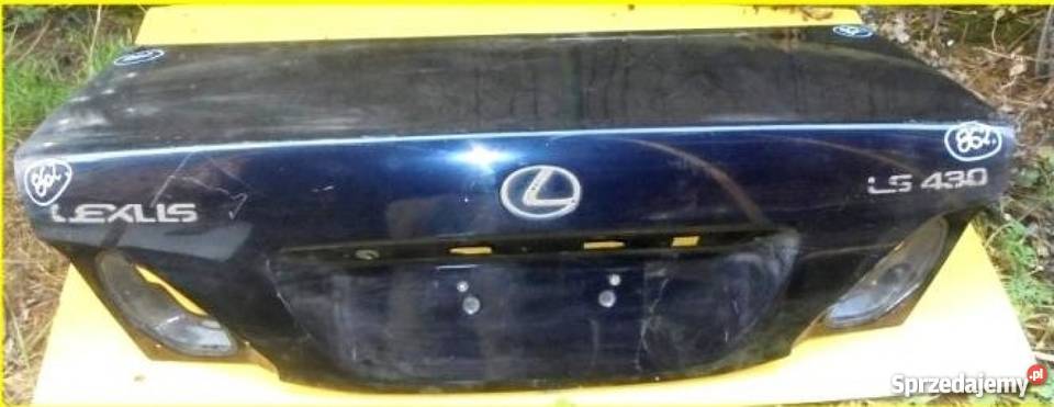 Lexus ls430 ls 2003 2004 2005 2006 klapa tył Części Wrocław sprzedam