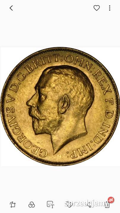 1911 złota moneta