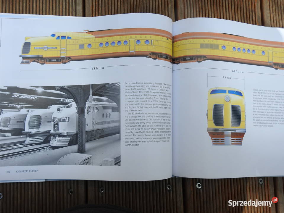 Pociągi i Lokomotywy Amerykańskie USA Warszawa