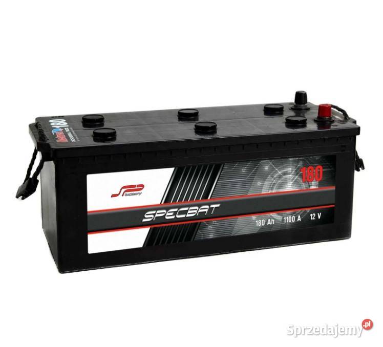 Akumulator SPECBAT 180Ah 1100A EN LEWY PLUS dolnośląskie Wałbrzych