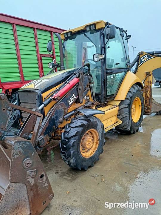 Koparko ładowarka CAT 428E 2007r mazowieckie Garwolin