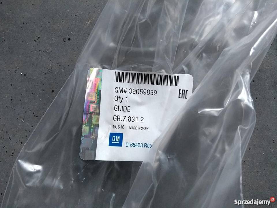 Opel Corsa E ślizg zderzaka tył prawy