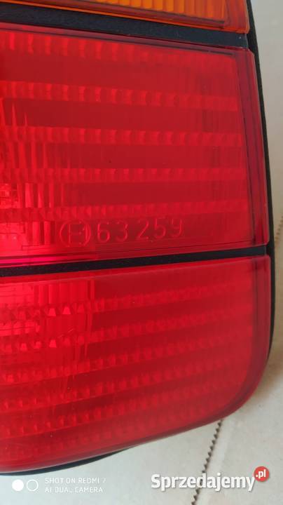 Lampa tylna prawa BMW E36 sedan osobowe