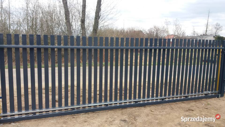 Brama przesuwna st Sierpc Warszawa Płock mazowieckie
