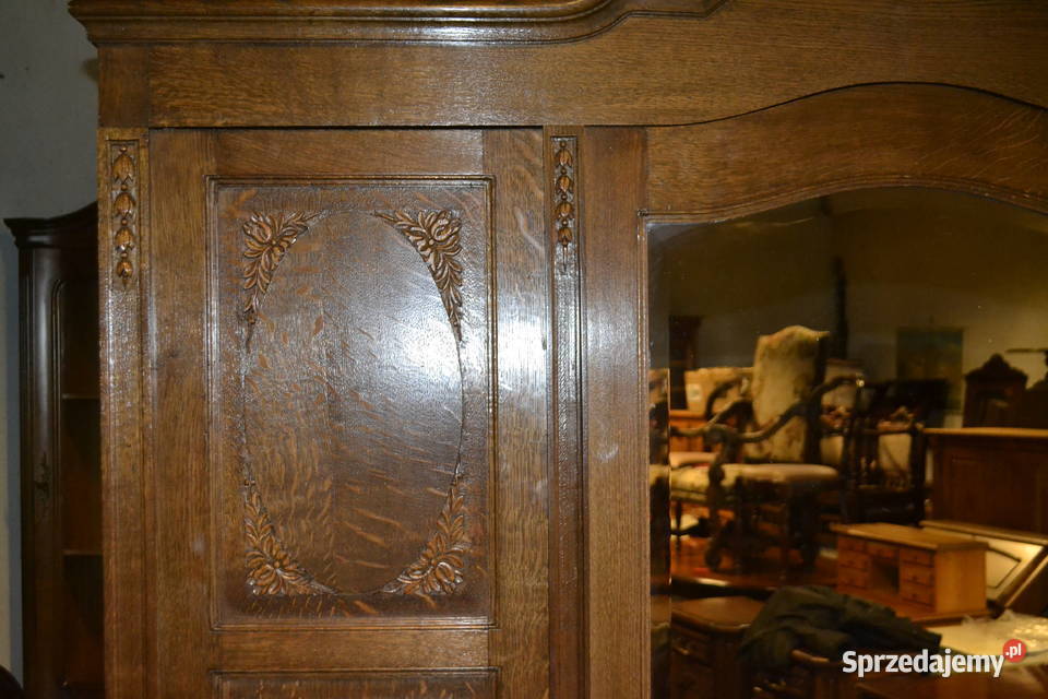 szafa artdeco 1930 dąb Będzin