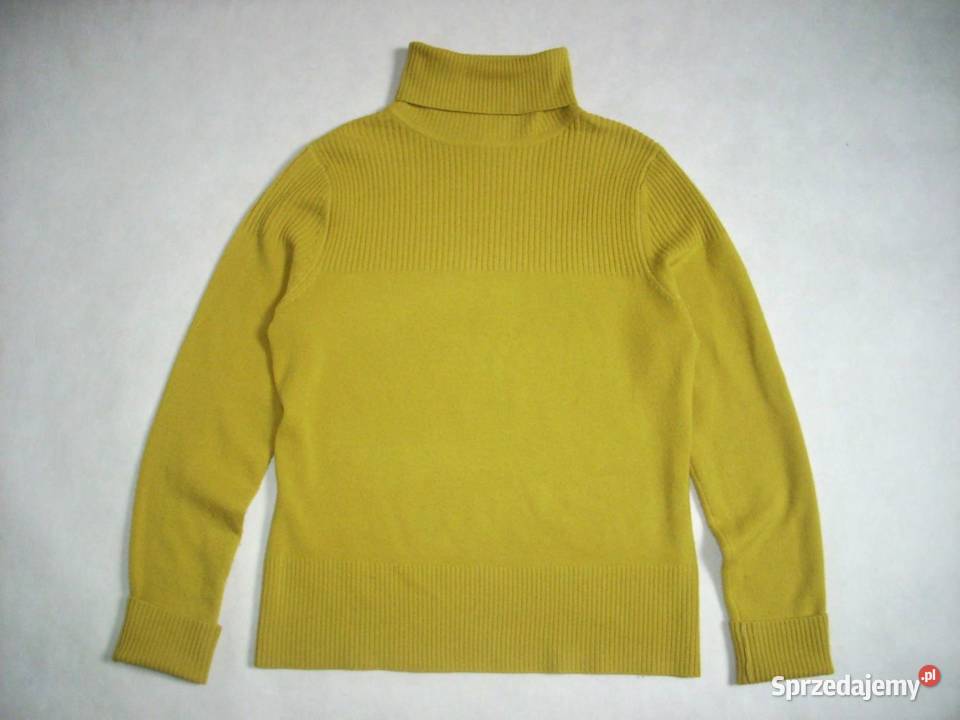 Wallis Musztardowy Milutki sweter Golf L 40 Rozmiar 40(L) małopolskie Nowy Sącz sprzedam