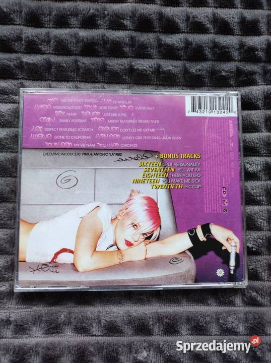 Missundaztood Pink kolekcjonerska płyta cd Kielce