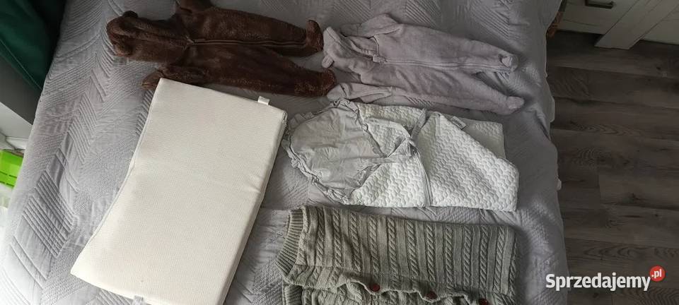 niemowląt do łóżeczka klin rożek pajacyki Bydgoszcz sprzedam