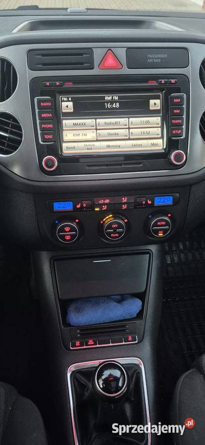 VW TIGUAN 4MOTION 20 TDICRHAK radio Golf Plus