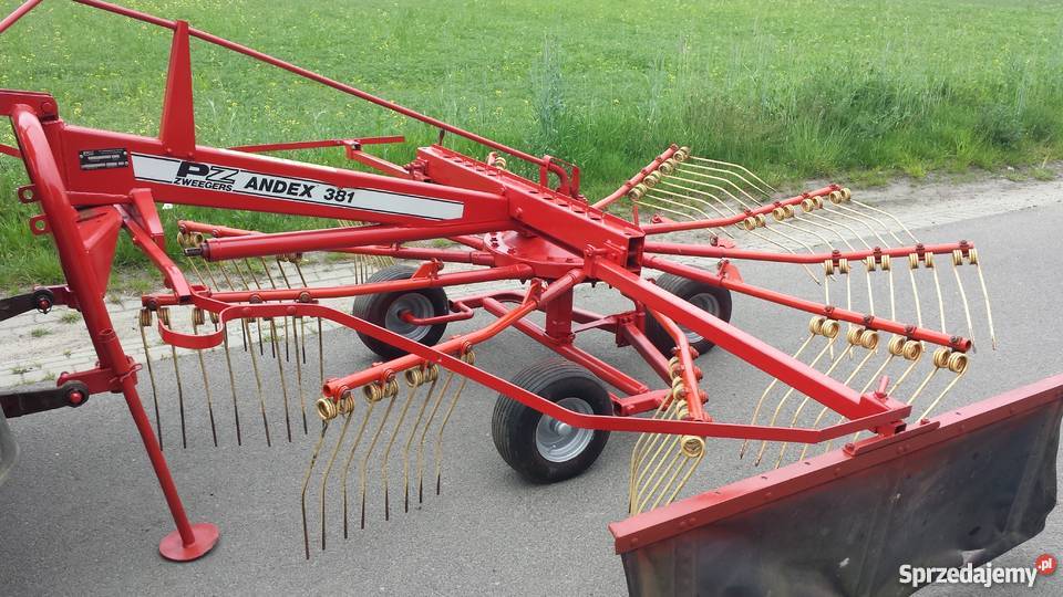 Zgrabiarka PZ Andex 381 deutz fahr claas fella maszyny do zbioru roślin Poddębice