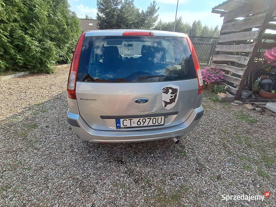 Ford Fusion 1400cm3 kujawsko-pomorskie Golub-Dobrzyń