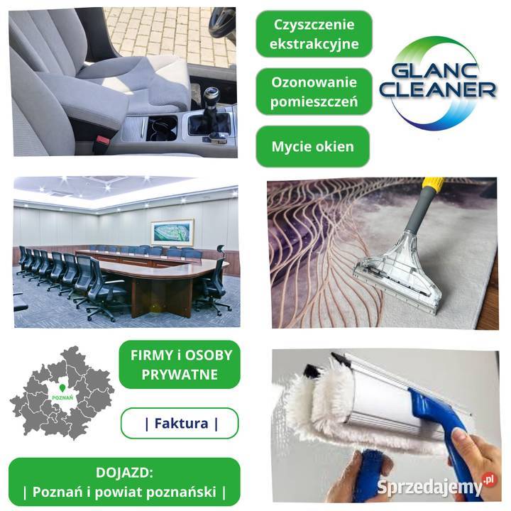 Pranie tapicerki meblowej samochodowej Poznań i Utrzymanie czystości