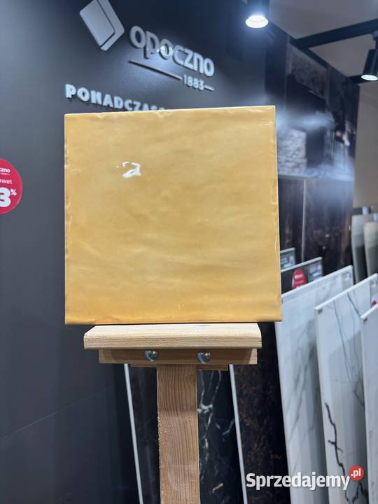 płytka żółta ala Majolika 20x20 Zakopane