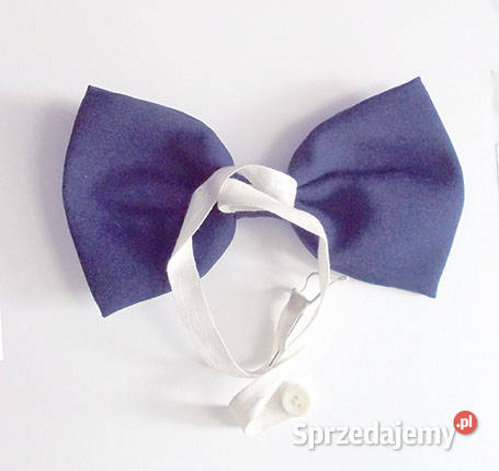 muszka granatowa ciemnogranatowa muszka ciemna Dla mężczyzn Dodatki zachodniopomorskie