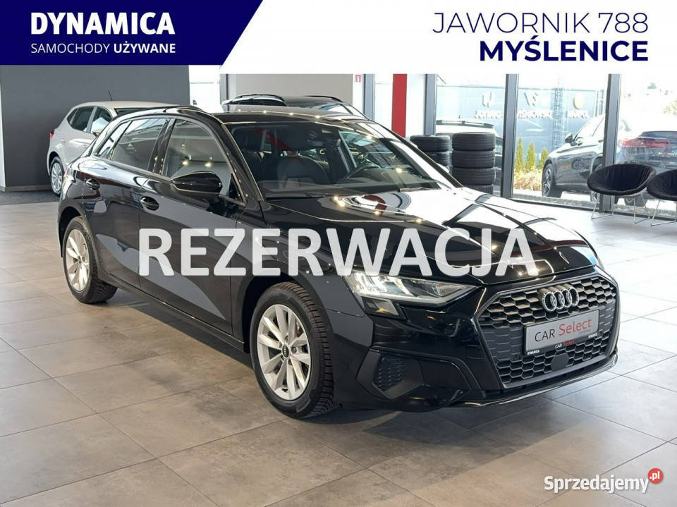 Audi A3 Sportback VAT 23 35TFSI mHEV 150 Stronic pełny VAT Myślenice