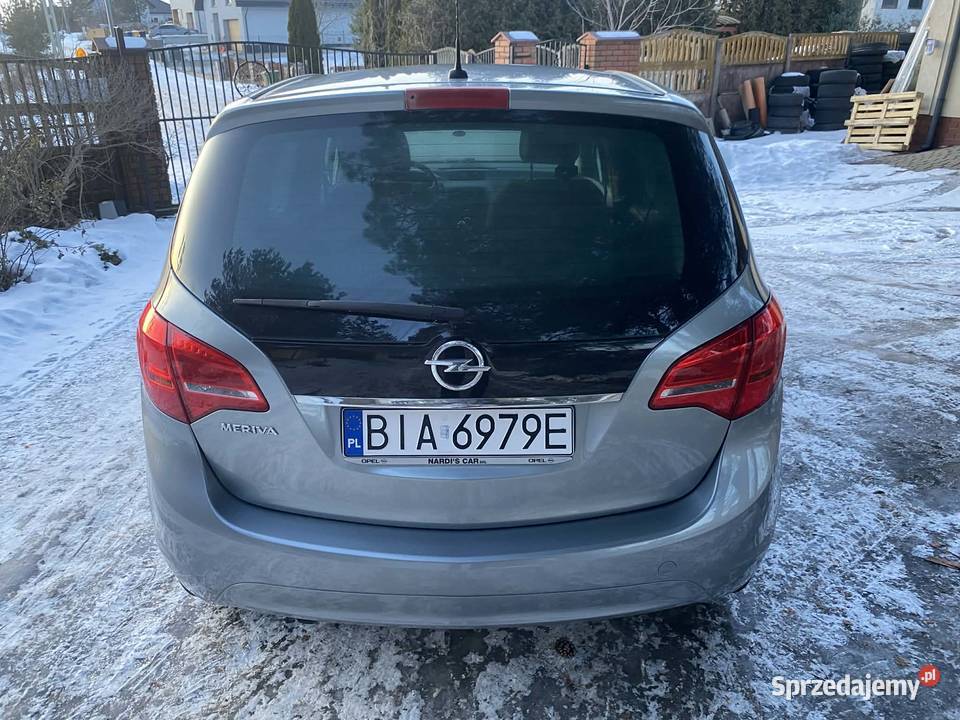 Opel Meriva 2012r 14 16v 120GAZ gniazdo AUX Białystok sprzedam