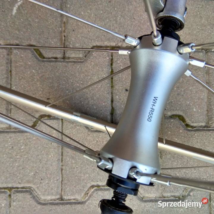 Shimano whr550 koło przód road szosapłaskie Świebodzice