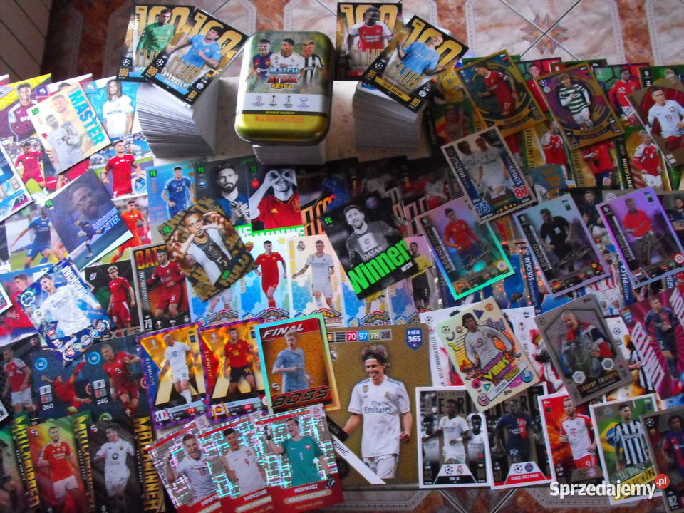 Super karty piłkarskie PANINI TOPPS Różne Zestaw Mykanów