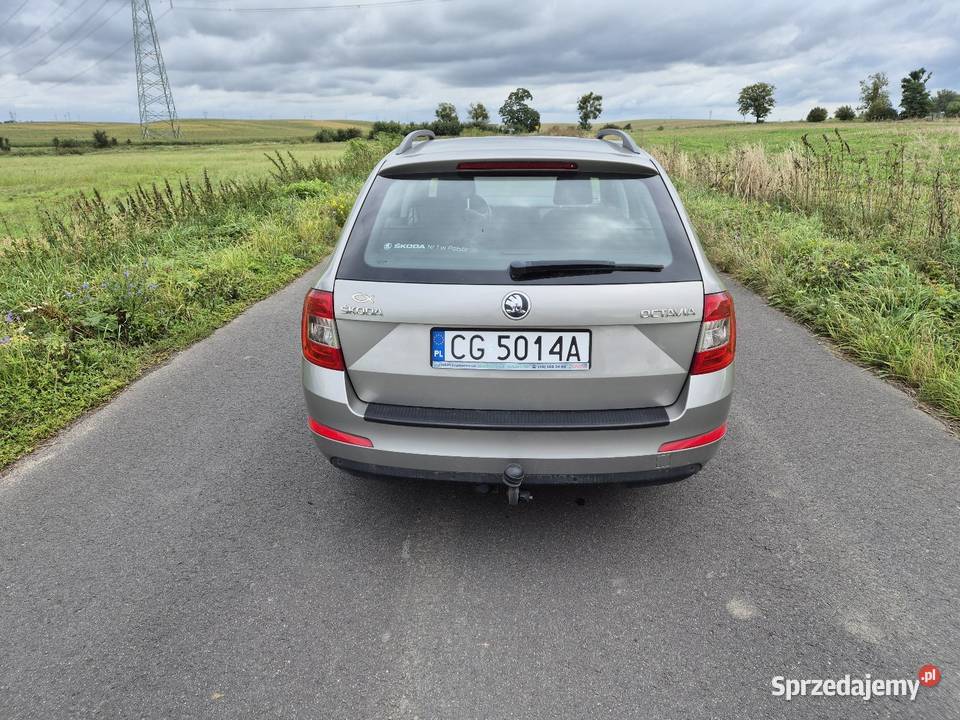 Skoda Octavia III POLSKI SALON 12 105 2014 kombi Octavia Grudziądz