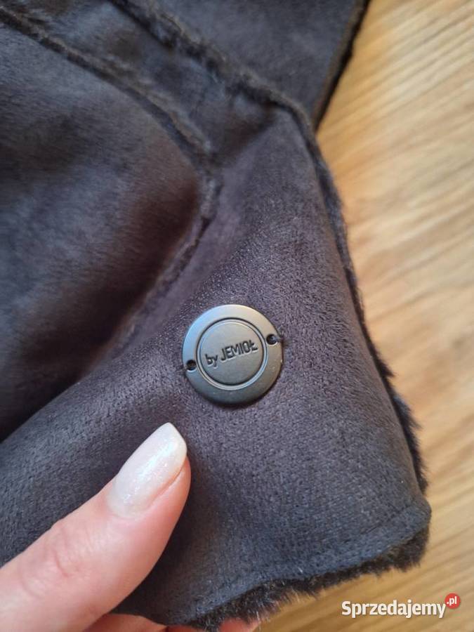 Przepiękny kożuch futro dwustronne Łukasz Jemioł Kraków