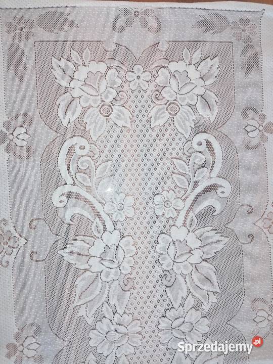 Bieżnik serwetka prostokątna biała rozmiar biały Łódź