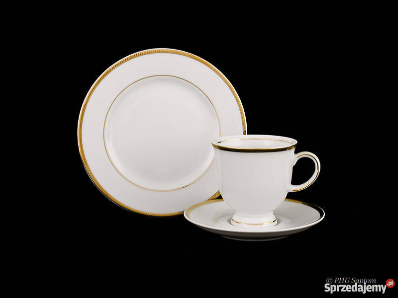 Serwis kawowy Juno 12 osób porcelanana Wałbrzych