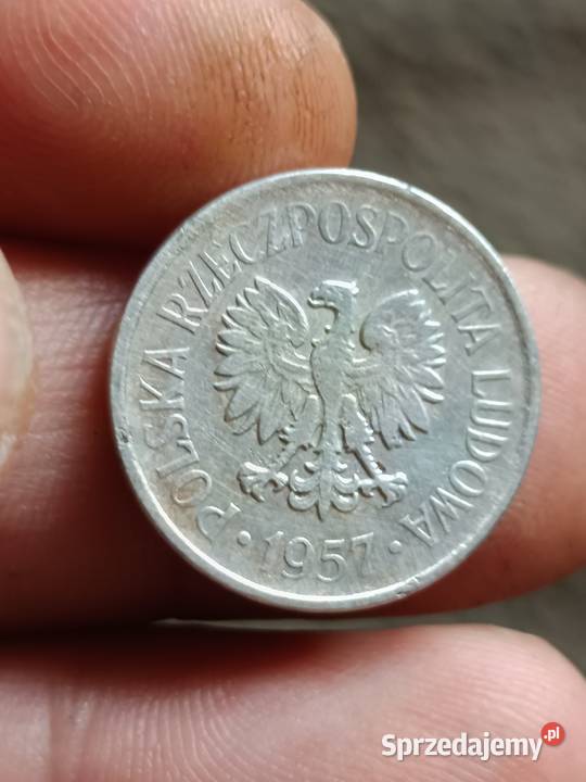 Sprzedam monete 20 groszy 1957 Chełm sprzedam