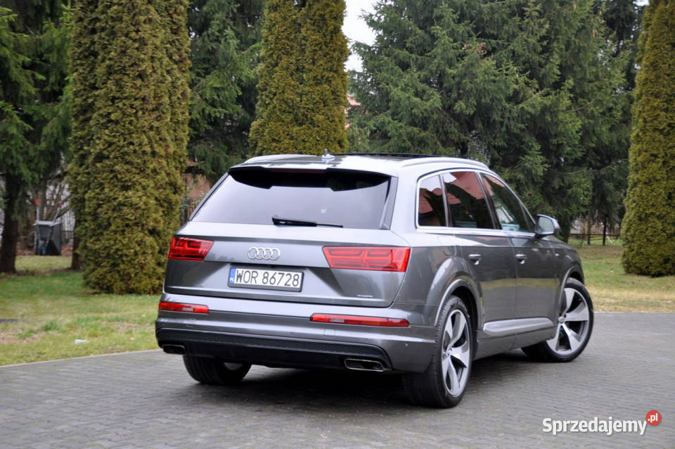Audi Q7 30TDI272SlineFull mazowieckie Ostrów Mazowiecka