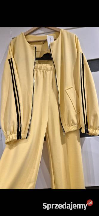 Made In Italy Dres Kieszenie Zamek 95viskoza czarny Poznań sprzedam