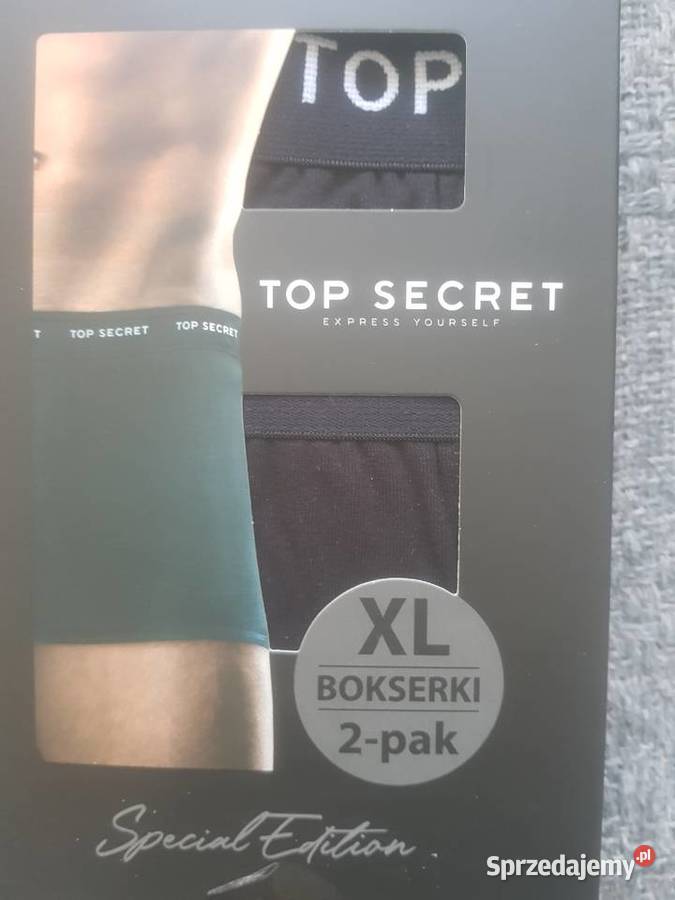 Bokserki Top Secret rozmiar XL dwupak Warszawa